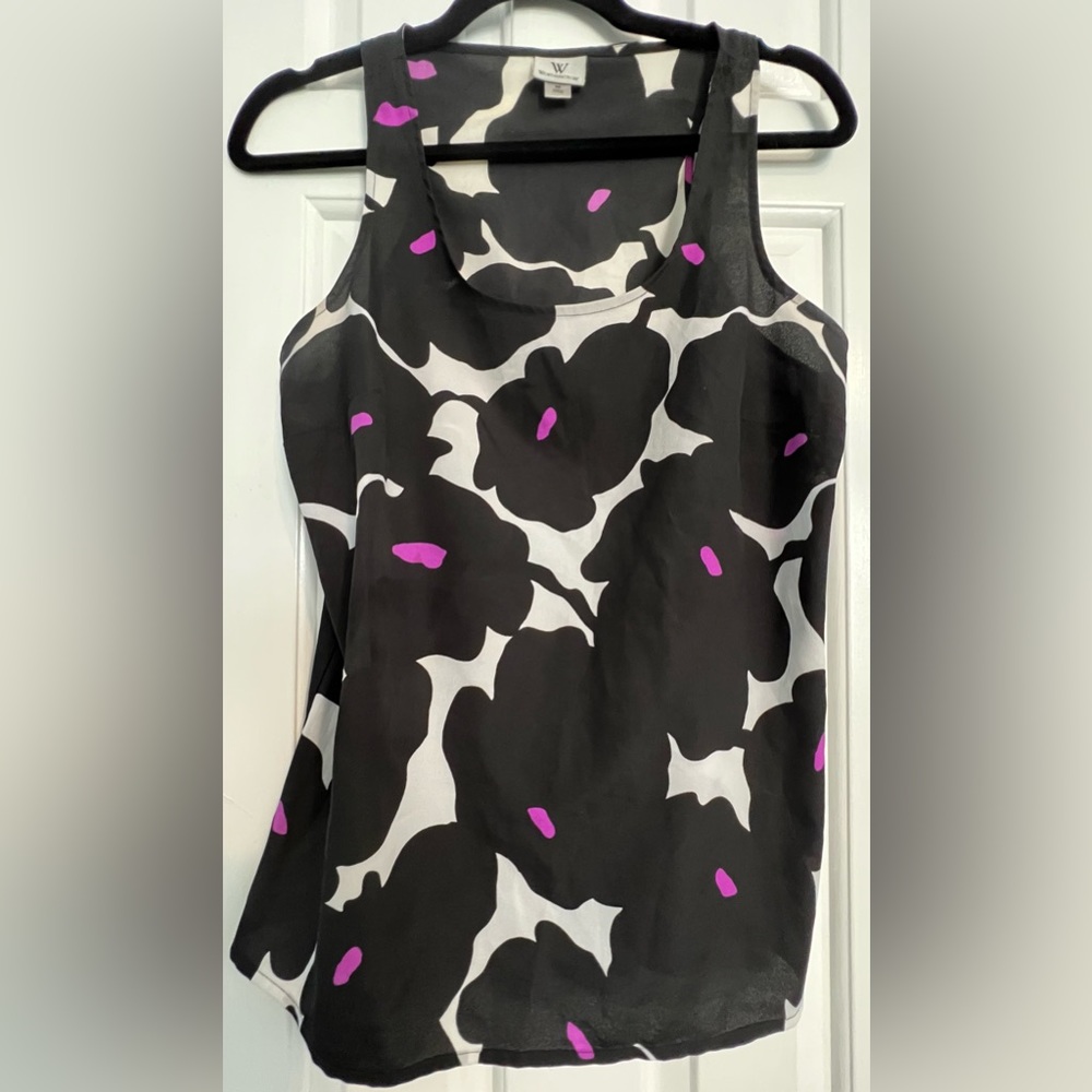 Floral Racerback Tank Top